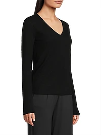 Cashmere V-Neck Sweater
