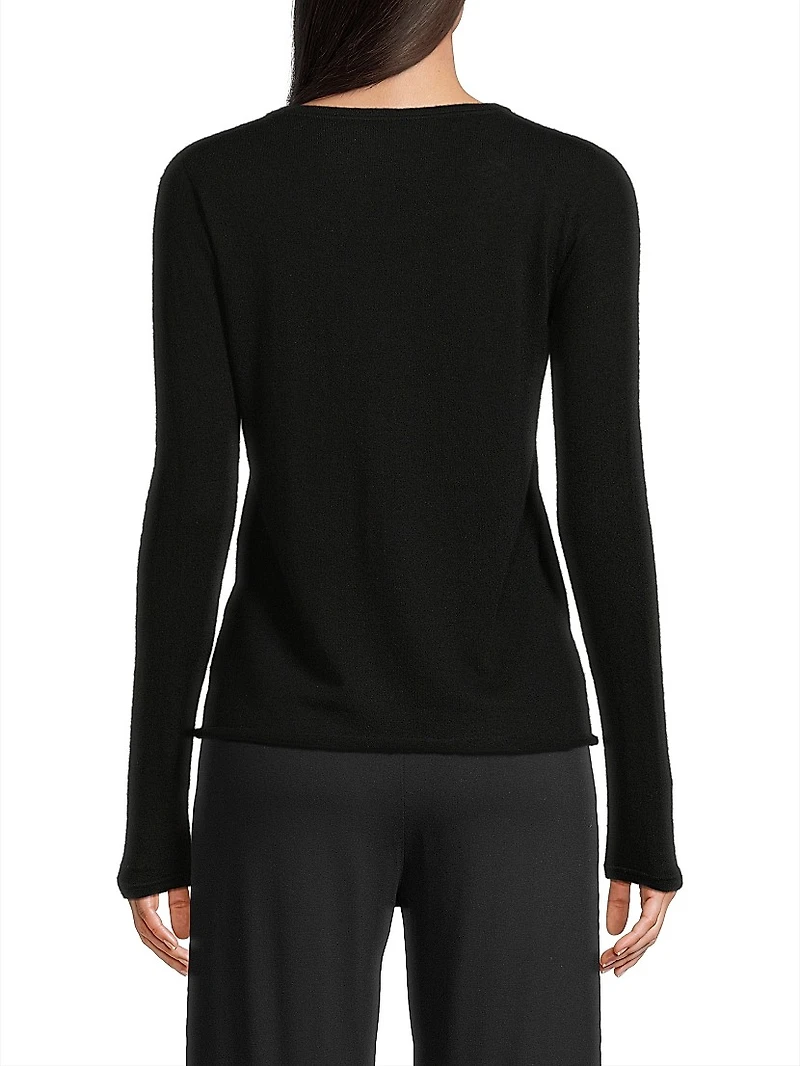 Cashmere V-Neck Sweater