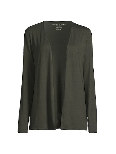 Soft Open-Front Cardigan