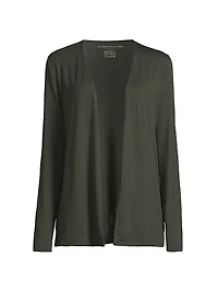 Soft Open-Front Cardigan
