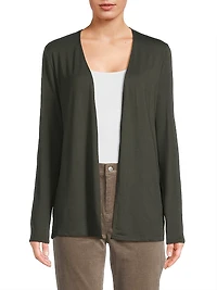 Soft Open-Front Cardigan