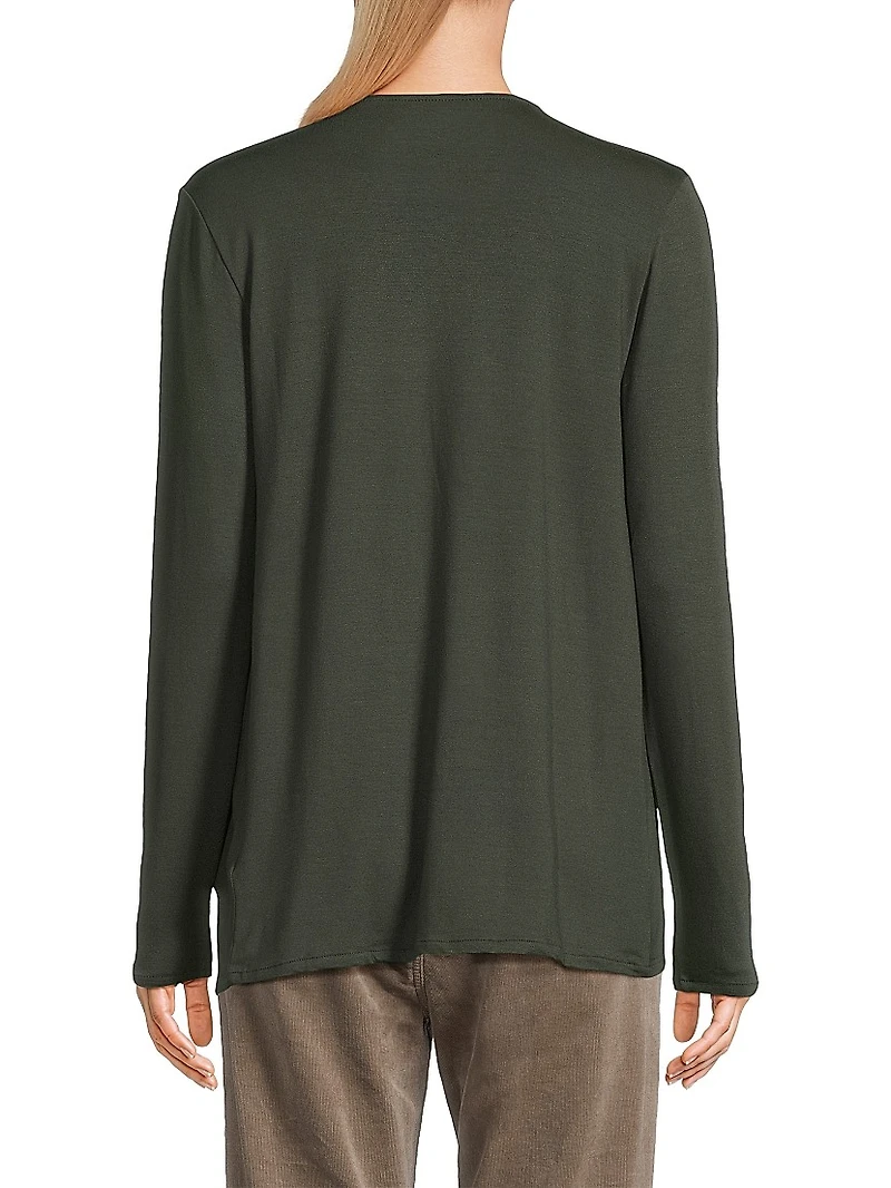 Soft Open-Front Cardigan