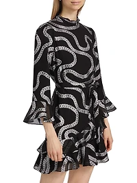 Marissa Metallic Minidress