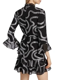 Marissa Metallic Minidress