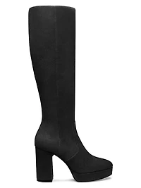 Dayna 100MM Suede Platform Boots