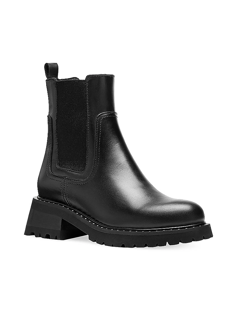 Cedar Waterproof Leather Chelsea Boots