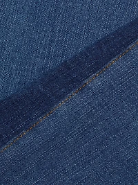 Le Easy Flare Raw Fray High-Rise Stretch Jeans