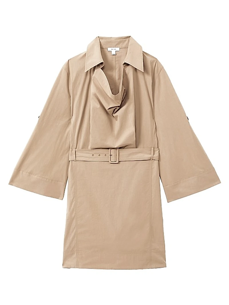 Jaya Cowl Neck Minidress