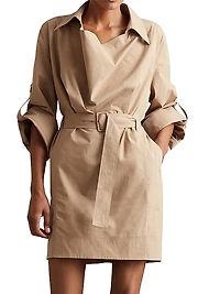 Jaya Cowl Neck Minidress