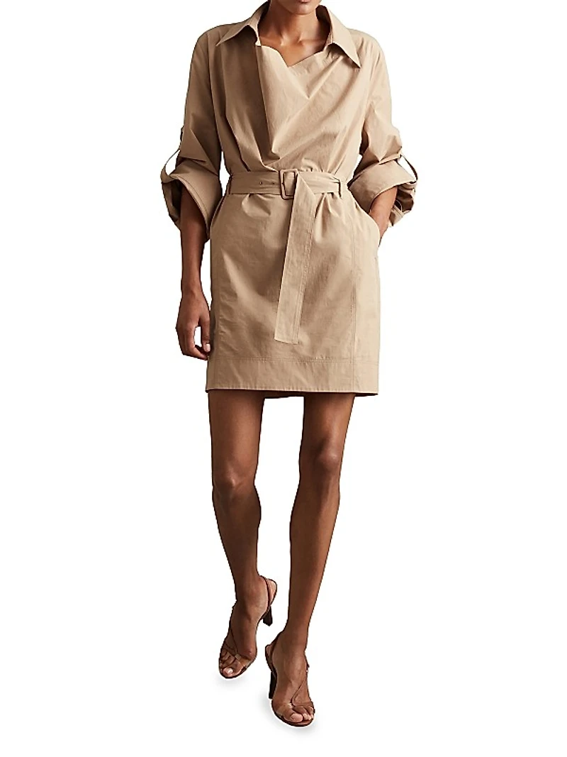 Jaya Cowl Neck Minidress