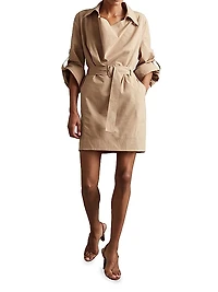 Jaya Cowl Neck Minidress