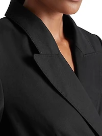 Ophelia Tuxedo-Style Maxi Dress