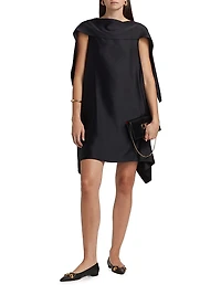 Laurence Cape-Back Dress