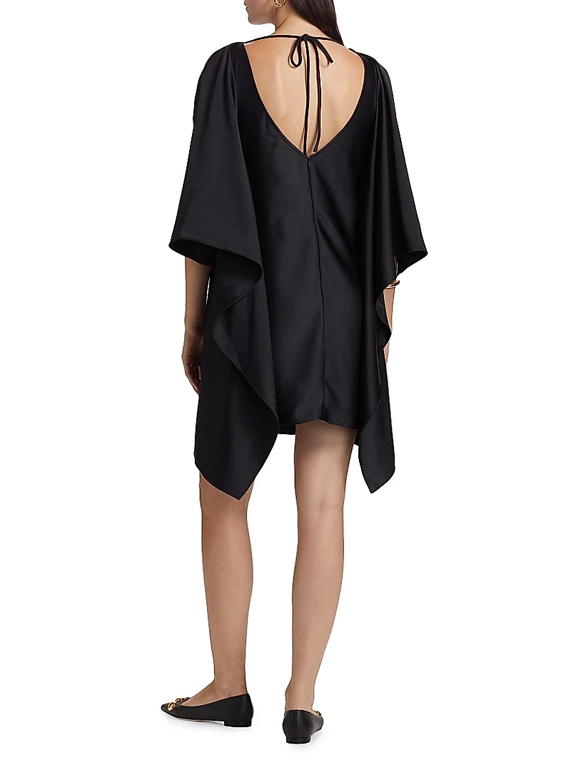 Laurence Cape-Back Dress