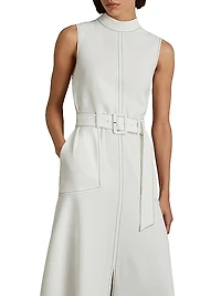 Thora Belted Midi-Dress