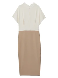 Miller Colorblock Midi-Dress