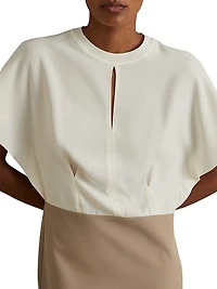 Miller Colorblock Midi-Dress