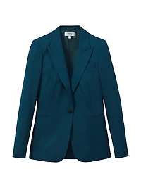Jade Wool-Blend Blazer