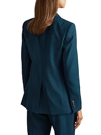Jade Wool-Blend Blazer