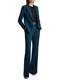 Jade Wool-Blend Blazer