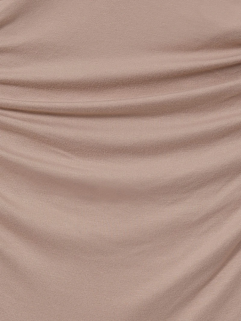 Cyra Ruched Midi-Dress