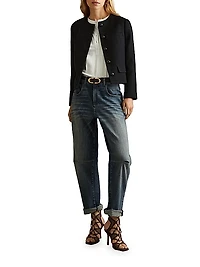 Nola Wool Crop Cardigan