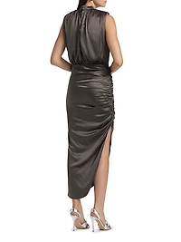 Aude Silk Midi-Dress