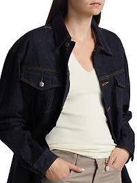 Maeve Knit Silk-Blend Top