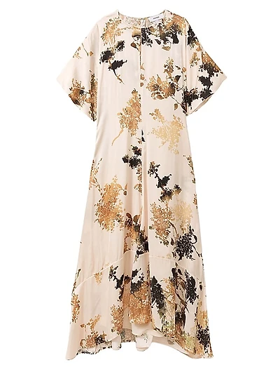 Chrissy Floral Midi-Dress