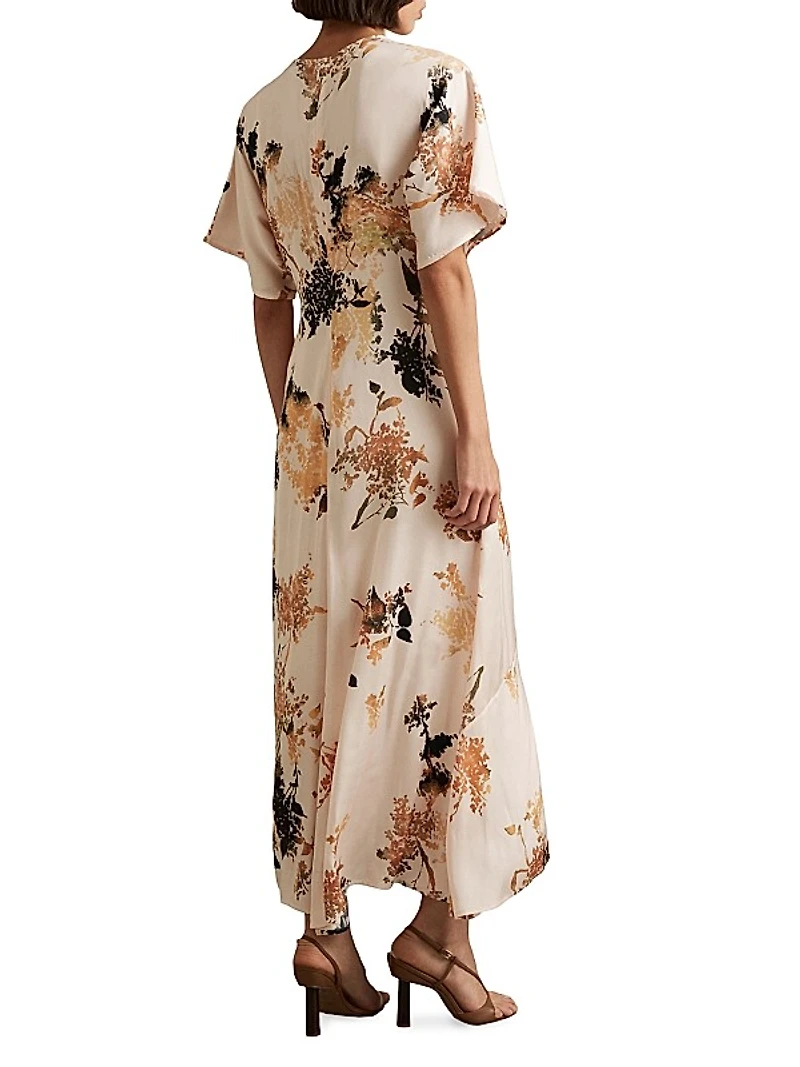 Chrissy Floral Midi-Dress