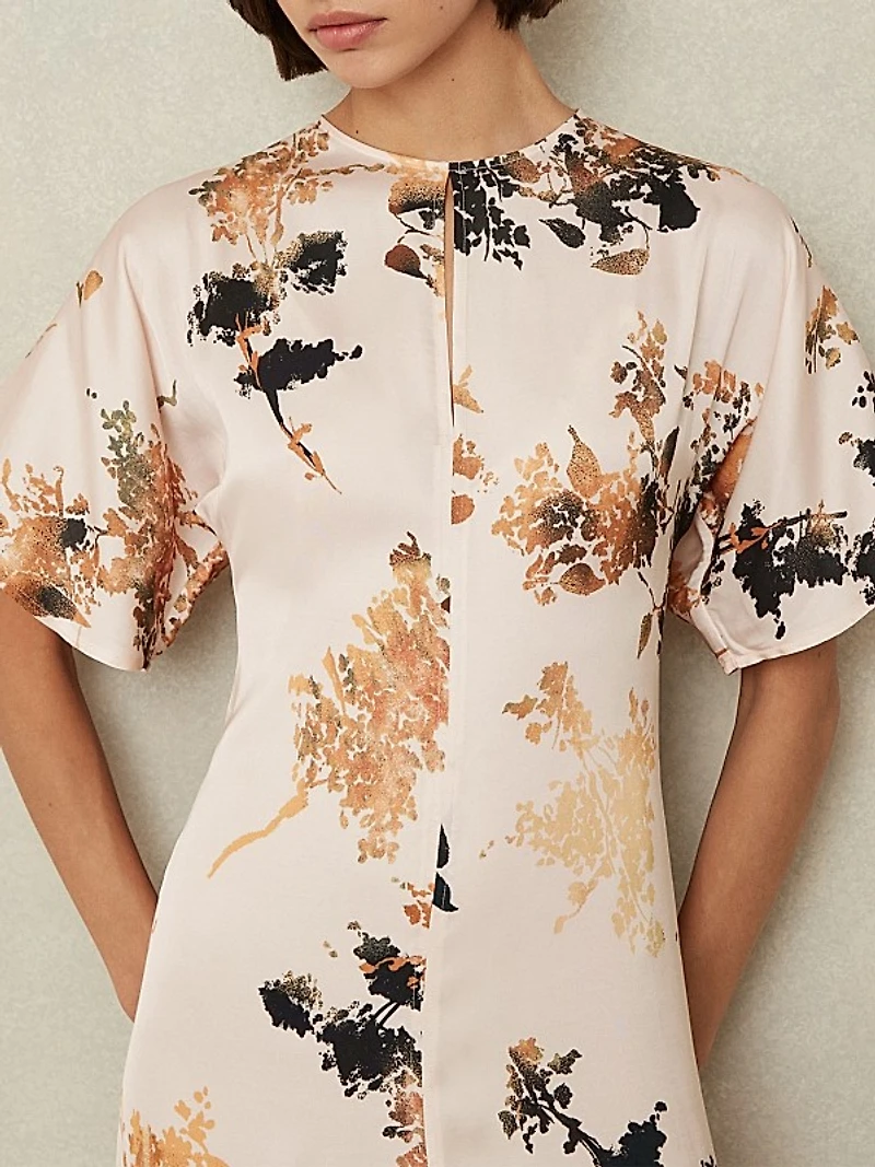 Chrissy Floral Midi-Dress