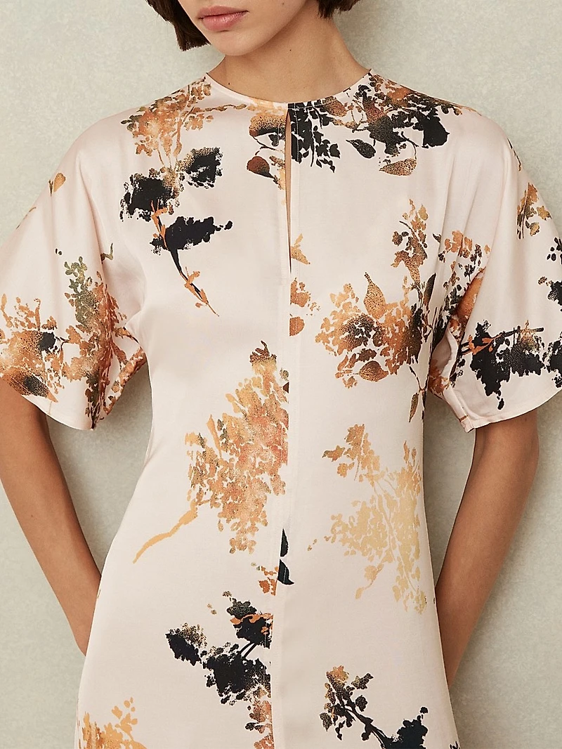Chrissy Floral Midi-Dress