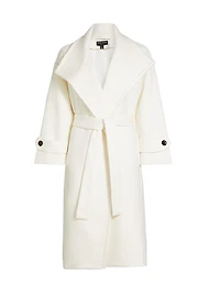 Evelyn Wool-Cashmere Trench Coat