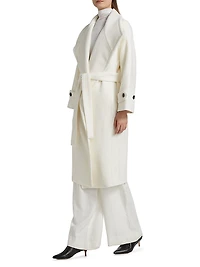 Evelyn Wool-Cashmere Trench Coat