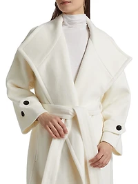Evelyn Wool-Cashmere Trench Coat