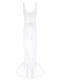 Pualo Satin Mermaid Gown