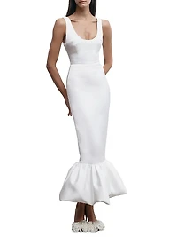 Pualo Satin Mermaid Gown