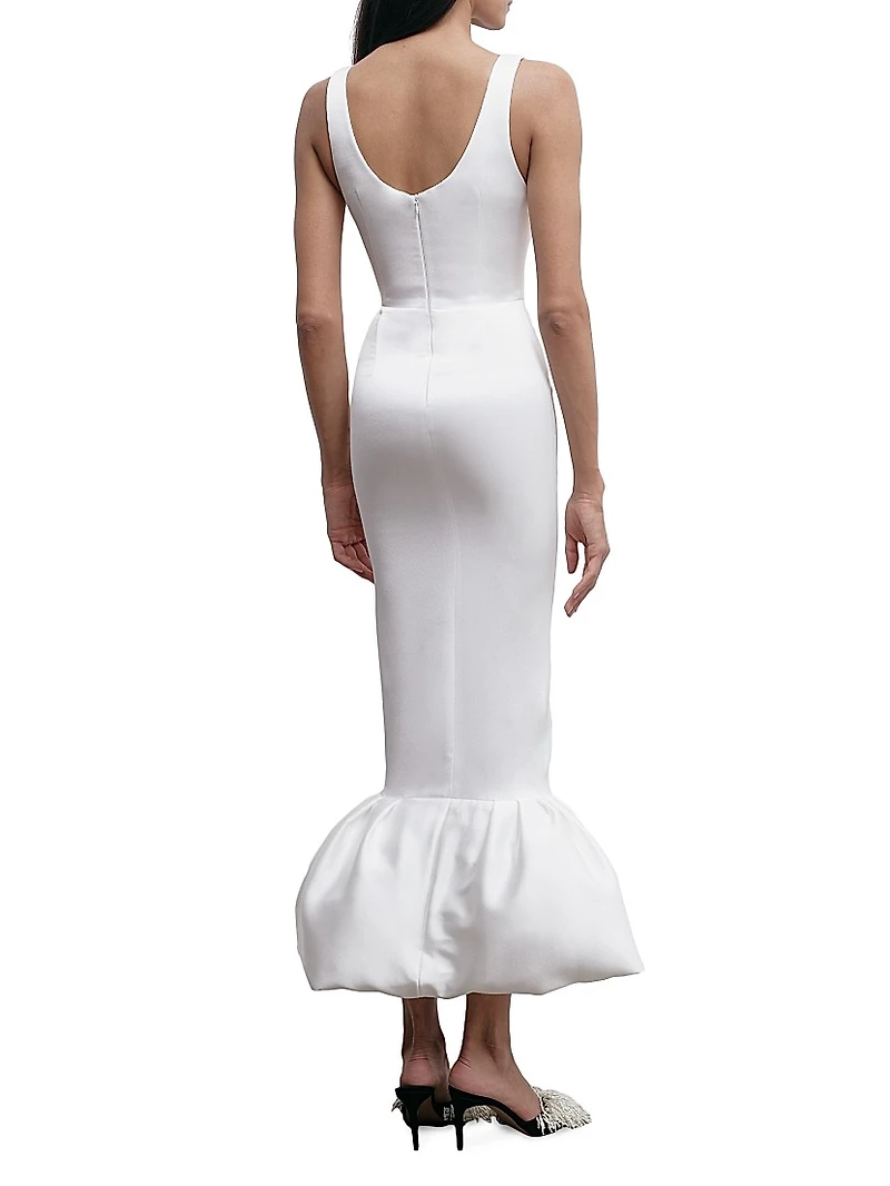 Pualo Satin Mermaid Gown