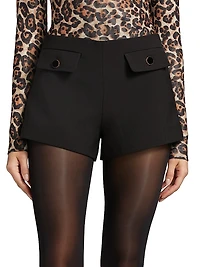 Aneila Mid-Rise Shorts