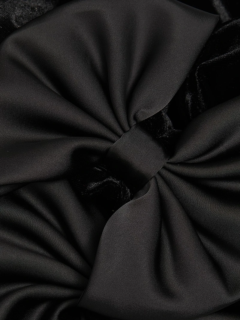 Hepburn Ruched Bow Corset Top