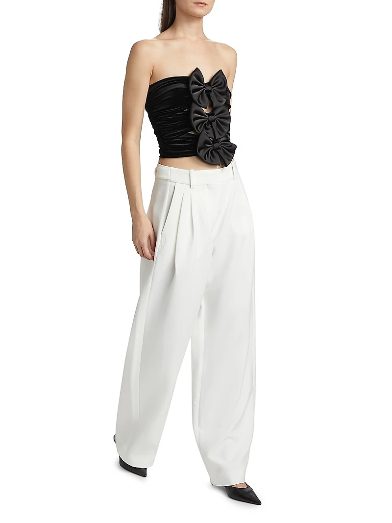 Ethan High-Rise Wide-Leg Pants