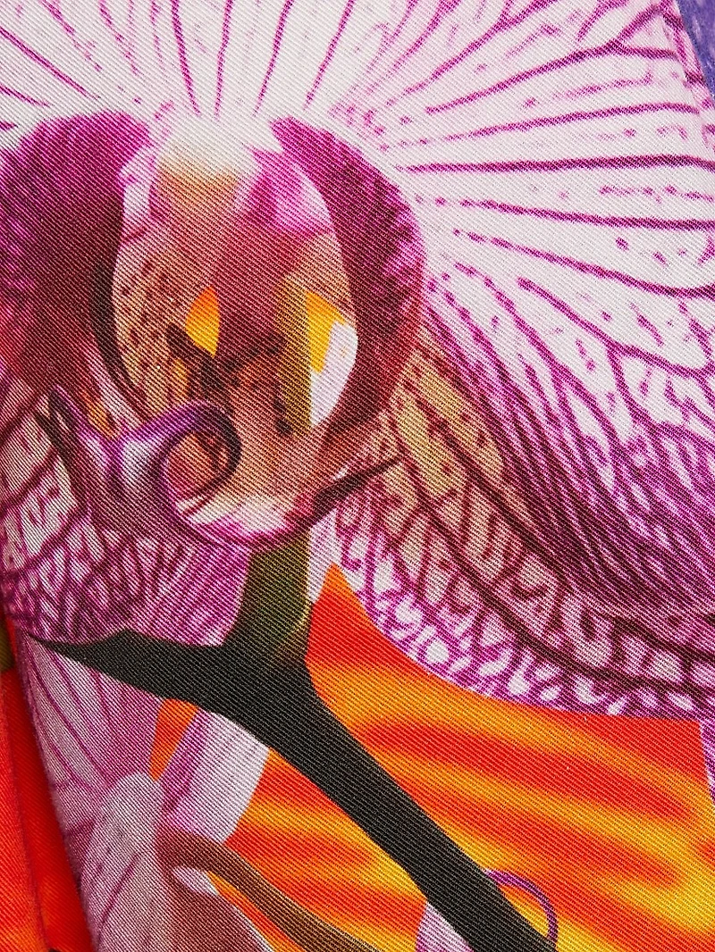 Party Orchid Floral Pants