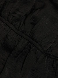 Parachute Ruffled Peplum Top