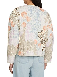 Paisley Padded Cotton Jacket