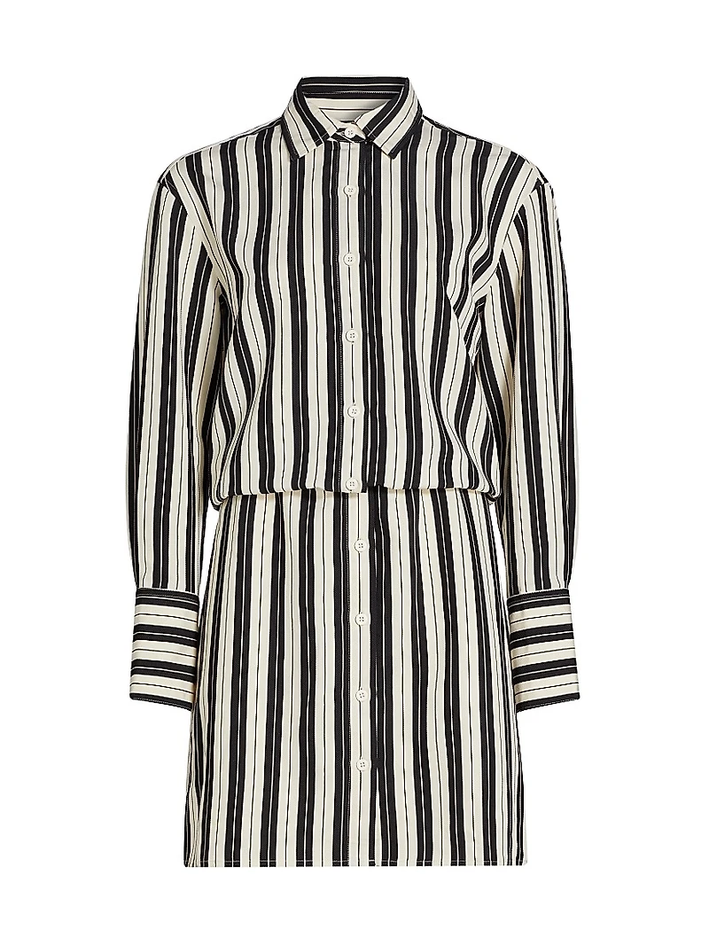 Striped Shirtdress