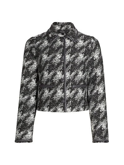 Two-Tone Crop Jacket