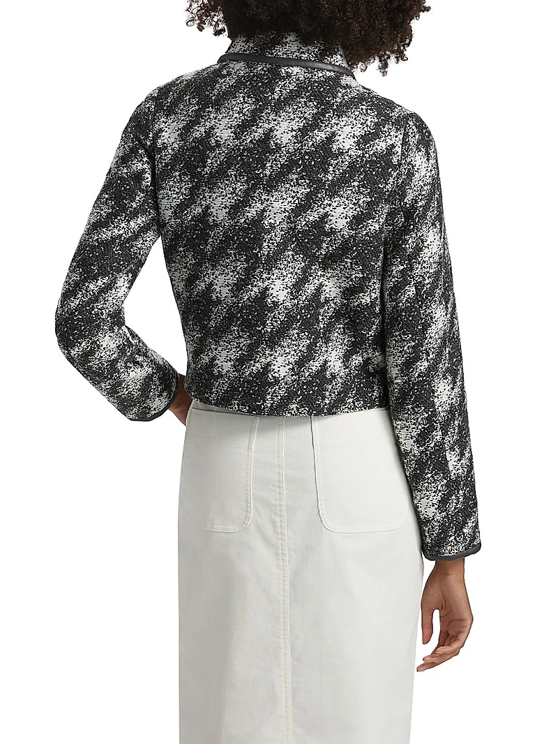 Two-Tone Crop Jacket