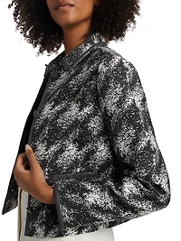 Two-Tone Crop Jacket