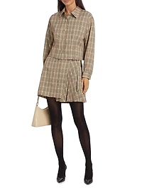 Plaid Stretch Jacket