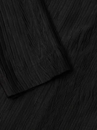 Sidonie Moiré Long-Sleeve Top